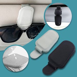 Akinių nuo saulės laikikliai automobilio skydeliui nuo saulės (2 vnt.) | MAGSUNS