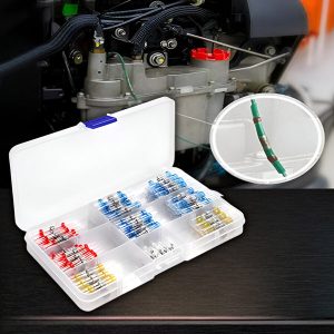 Vandeniui atsparus lituojamų laidų jungčių rinkinys (50 vnt.) | WIREBOND