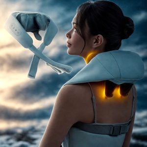 Šildomasis kaklo masažuoklis | RELAXORI