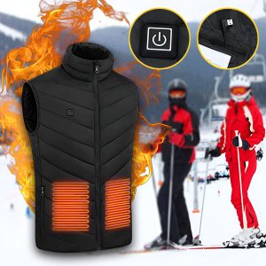 Šildoma liemenė su gobtuvu greitam kūno sušildymui | LANDWEAR