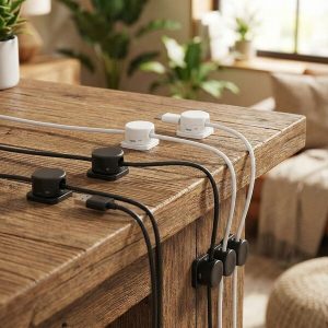 Magnetinis lipnus kabelių organizatorius (12 vnt.) | CABLIP