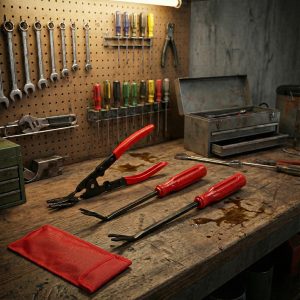 Automobilio apdailos spaustukų nuėmimo įrankių rinkinys, 3 vnt. | CLIPREM