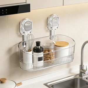 Lentynėlė dušui su siurbtuku | LUXSHELF